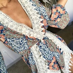 Patterned Romper